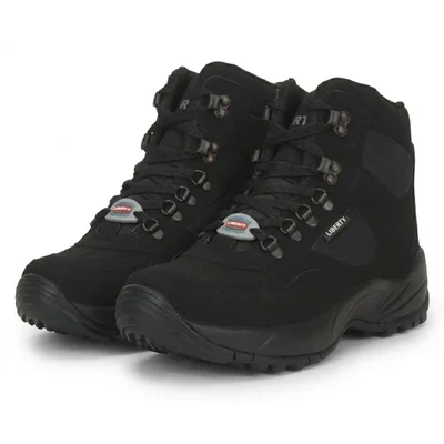 Liberty EVREST-PRM Lacing Safety Shoes for Men, Low Ankle Synthetic Leather Boot(Size-6)