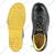 Liberty WARRIOR Envy Earth Popcorn Steel Toe Safety Shoes Low Ankle Black and Yellow (Size-6)
