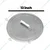 Stainless Steel 13 inch Round Lid Cover for 19 inch Charcoal and Gas Tandoor