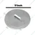 Stainless Steel 17 inch Round Lid Cover for 32 inch Charcoal and Gas Tandoor