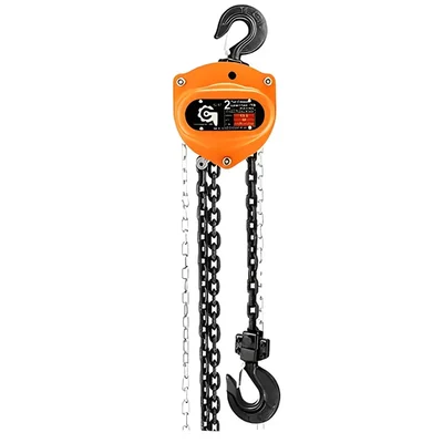Globe Classic Series 2 Ton ISI Mark Chain Pulley Block, 3 Meter Lift Single Fall - 12 Months Warranty (CL2S)