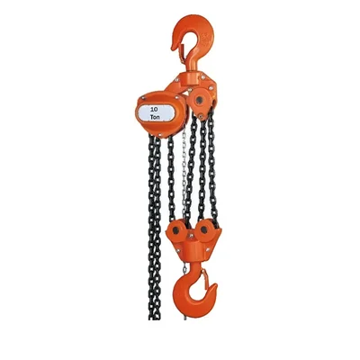HT 10 Ton*3 meter Chain Pulley Block With 3 Meter standard Lift - Four Fall