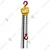 LIFT IT 2 Ton Capacity Chain Pulley Block With 3 Meter Lifting Height