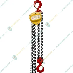 LIFT IT 5 Ton Capacity Chain Pulley Block With 3 Meter Lifting Height