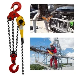 LIFT IT 9 Ton Capacity Ratchet Lever Hoist with 1.5 Meter 10 mm Chain