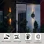 GIGAWATTS 2W Wall Light 2 Way COB LED Exterior Indoor Black Gold Lamp for Home, Balcony, Living Room & Bedroom