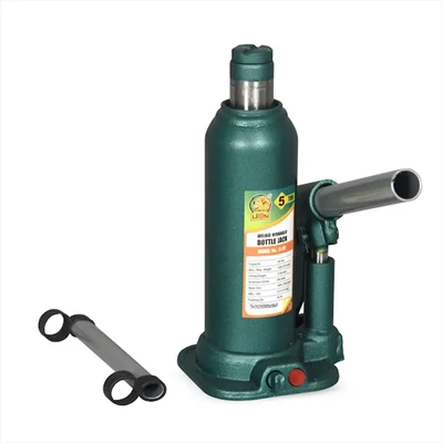 Lion LI-B5 5 Ton Hydraulic Bottle Jack, 372 mm Max. Lifting Height