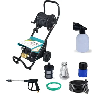 Lion LI-1890 190 Bar 3 HP Trolley Type High Pressure Washer With All Accessories