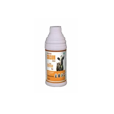 Varahvet Calcium Gold Liquid Supplement with Calcium, Phosphorus, Vitamin A, B12 & D3, Vitamin E(Quantity-500 ml)