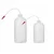 Bello Polypropylene Wash Bottle of 1000ml & 500ml Capacity with Screw Cap & Flexible Tube for Dispensing Liquid