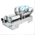 Double Nozzle Liquid Filling Machine 100-1000 ml, Semi-Automatic
