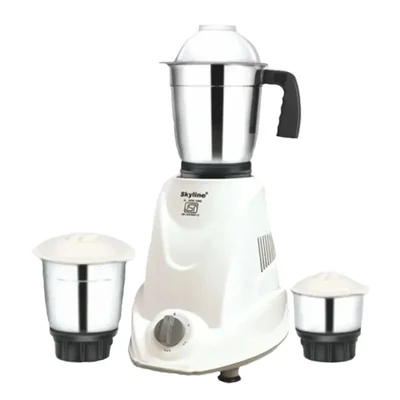 Skyline 3 Jars Mixer Grinder (VTL-6600) for Liquidizing, Grinding, and Chutney Making, With 1  Year Warranty