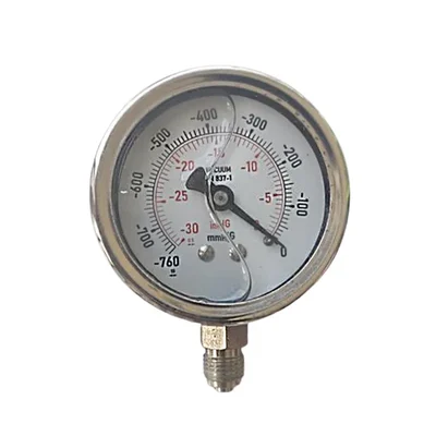 Liquid Vacuum Gauge for Milking Machine to Measure Vacuum Level