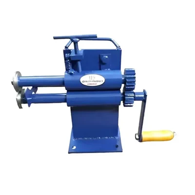 HS Carbon Steel Lite Hand Operated Sheet Grooving Machine
