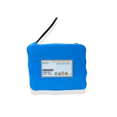 Solar Universe India 12.8V/30Ah Lithium Ferrous Phosphate Battery for Solar & EV Applications
