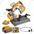 Ingco 127 mm Lithium-Ion Band Saw With Blade, 0-120 m/min No Load Speed (CBSLI201272)