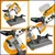 Ingco 127 mm Lithium-Ion Band Saw With Blade, 0-120 m/min No Load Speed (CBSLI201272)