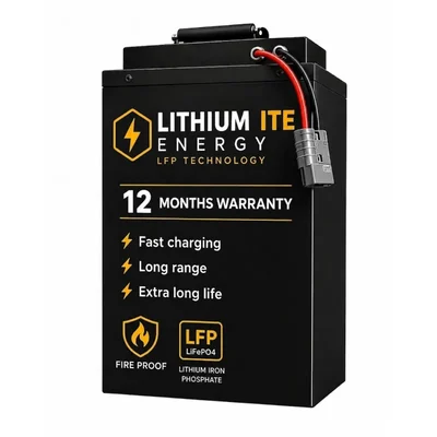 60V 32Ah Fireproof LFP Battery for Electric Scooters