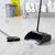Heavy Duty Vertical Lobby Dust Pan & 12 Inch Broom