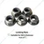 Heavy Bar Nut of (5 Pieces) for 58 cc Petrol Chainsaw, CS 135