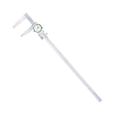 Insize SS Dial Caliper 0-500 mm Measuring Range, ±0.05 mm Accuracy, 1316-500 Model