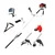 Heavy Duty 2 Stroke Multi-Purpose long 2 meter Hedge Trimmer | Brush Cutter with Hedge Trimmer Attachment