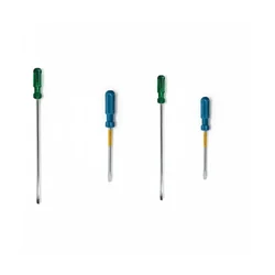 Taparia 4 Pcs Long Flat Screwdriver Combo 927, 931, OGS8260 & OGS1200 Heavy Duty Striking and Flat Screwdrivers Set