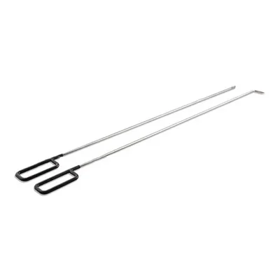 (Pack of 2) | 38 inch TANDOOR SKEWERS SET- STAINLESS STEEL Commercial Grade