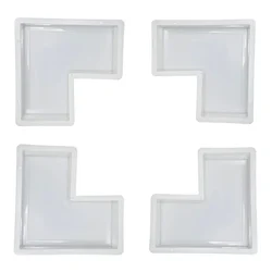 RK 60 mm L-Shape  Pack Of 4 Plastic Paver Block Mould | 23 x 13 x 6 cm