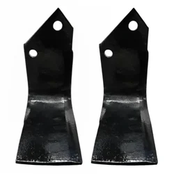 SBJ 18 Pieces of Heavy Duty L Type 12X57 Rotary Blade for Shaktimaan Rotavator (NR890)