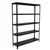 FIDVI® 9D X 35L X 48H Inch 5 Shelves Powder Coated Slotted Angle Metal Rack With Accessories ( SR-006) 