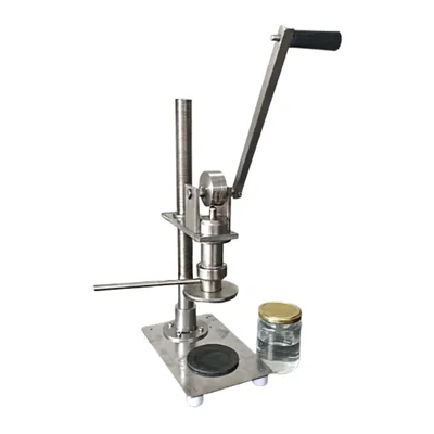17.5 X 24 X 37cm Manual Lug Sealer Machine or Twist Off Capping For Glass Jars like Jam, Pickles, Honey, Sauces