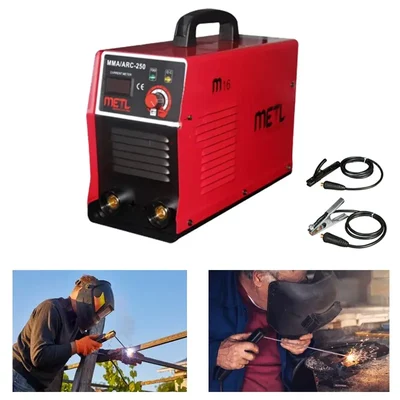 Metl M16 Single Phase MMA/ARC 250 Amp Welding Machine With 6 Months Warranty