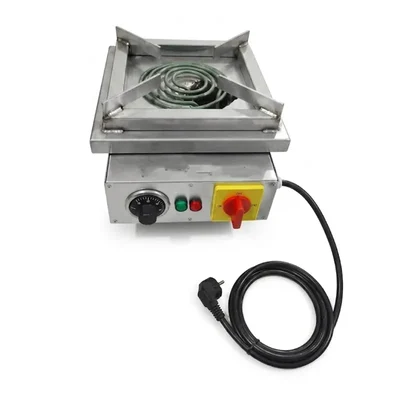 Vinayak Machines 4000 Watt Indian Cooking Square Pan Support Indian Hot Plate Table Top