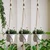 Ecofynd Macrame Plant Hanger 39 inch Handmade Cotton Flower Pot Holder for Decor(Pack of 2)