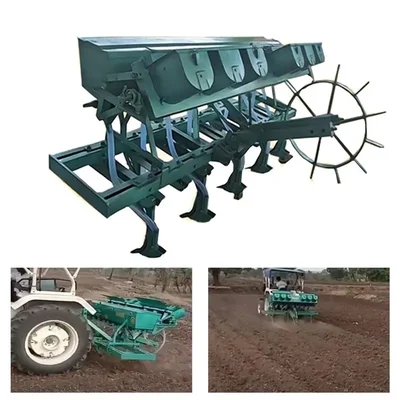 11 Tyne Seed Drill Planter & Maize Attachment for Tractor 35HP Onwards