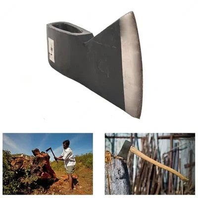 Versatile Axe Head of 0.9 kg , Used for For Cutting, Shaping Timber & Wood Splitting