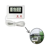 Digital Thermometer Sensor Wired Aquarium Temperature Meter for Aquariums and Fish Tanks Such as Fresh Water, Tap Water, Salty Water & Marine Water