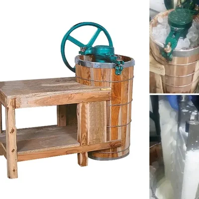 20 Liters Semi Automatic Kothi Ice Cream Machine without Motor