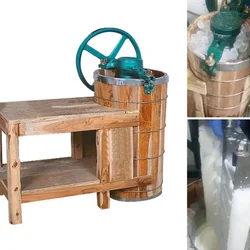 20 Liters Semi Automatic Kothi Ice Cream Machine without Motor