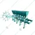 Heavy Model 9 Tyne Seed Drill Planter for Tractor