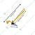 Made in India AV-18 Manual Ridger Precision Soil Ridging Tool for Efficient Field Preparation