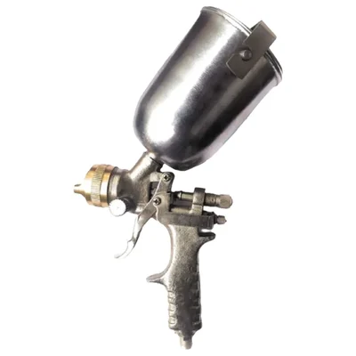 Made In India 1.4mm Stainless Steel Nozzle Spray Gun With 250-300ml SS Cup
