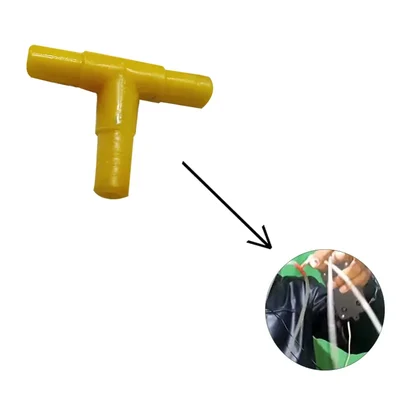 100 pcs of Plastic T-Shaped Joint/Connectors for Fish Tank / Aquarium