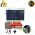 RB Solar 15 KV Solar Zatka Machine to Cover 150 Bigha Area with 40 Watt Solar Panel, 26 Ah Battery and Accessories