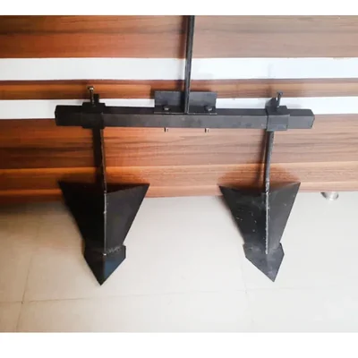 Heavy Duty 2 Tyne Adjustable Ridger for 5 to 12 HP Power Tiller