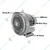 Single Stage 3 HP Single Phase Ring Blower for Agitate and Aerate Water in Fish Tank/Aquaculture Tank/Plating Tank