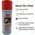 Evershine 500 ml Red Spray Paint Uses On Metal Wood And Plastic
