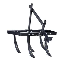 Mild Steel Economy 5 Tyne Adjustable Cultivator Attachment for 5 to 12 HP Power Weeder 