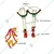 Stainless Steel Coconut Tree Climber With Harness 150 kg Weighting Capacity (Max) for Climbing Coconut Tree